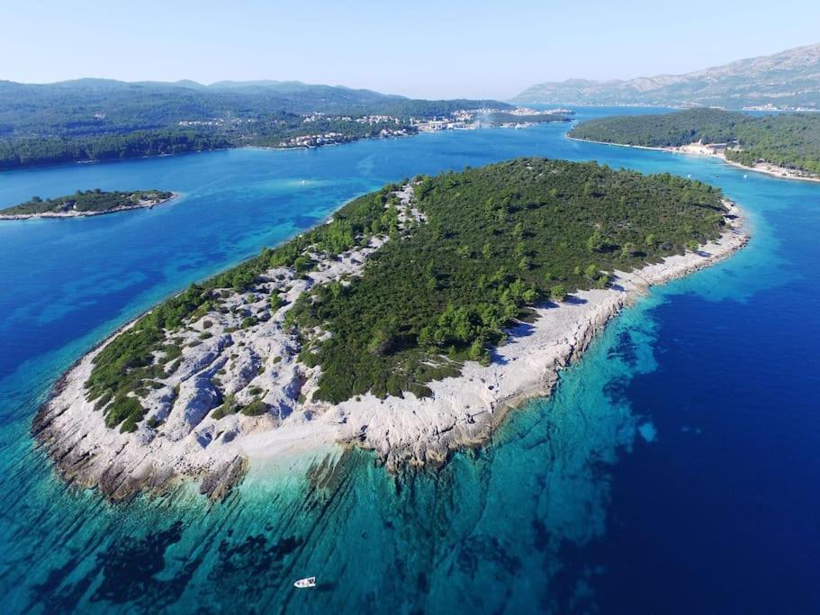 Villa Kora - Luxury Holiday Apartments Lumbarda Dış mekan fotoğraf